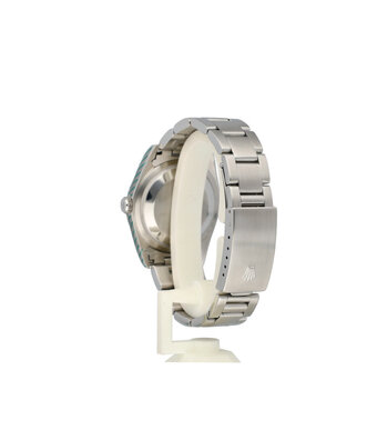 Rolex Datejust 36 NEW ROLEX SERIVICE  - 2004 + box | steel black diamond Oyster