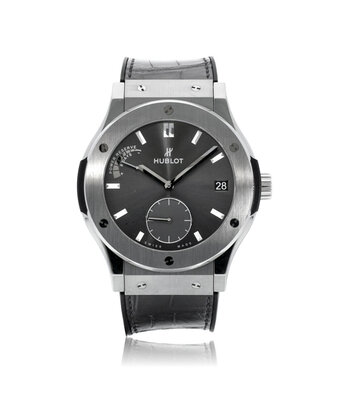 Hublot Classic Fusion Titanium Racing Grey Power Reserve 45 Titanium grey 2026 box + papers