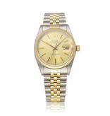 Rolex Datejust 36 steel gold champagne Jubilee - 1984 | NEW ROLEX SERVICE