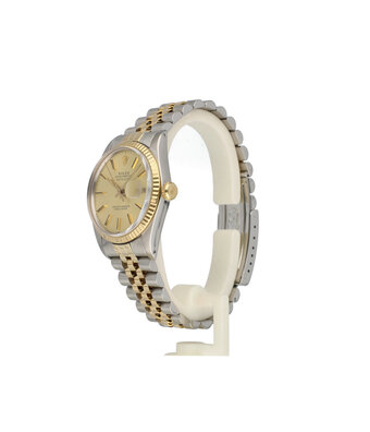 Rolex Datejust 36 steel gold champagne Jubilee - 1984 | NEW ROLEX SERVICE