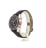 Omega Speedmaster Moonwatch Moonphase 44 steel rose gold brown 2023 box + papers