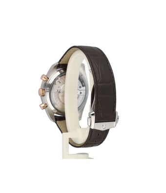 Omega Speedmaster Moonwatch Moonphase 44 steel rose gold brown 2023 box + papers