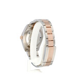 Rolex Datejust 41 2023 box + papers | steel - rose gold silver fluted / motif Oyster