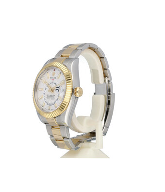 Rolex Sky-Dweller  42 2021 box + papers | steel / yellow gold white Oyster