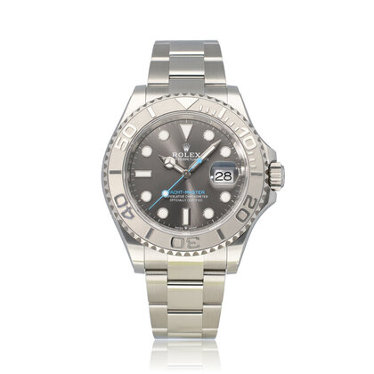 Yacht-master 40 2024 box + papers | steel / platinum rhodium - grey - slate