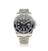 Rolex Submariner Date 40 NEW ROLEX SERVICE - 2017 box + papers | steel black ceramic