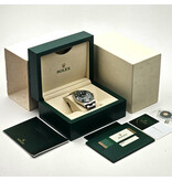 Rolex Submariner Date 40 NEW ROLEX SERVICE - 2017 B+P | steel green - Hulk ceramic