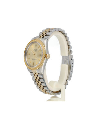 Rolex Datejust Turn-o-graph steel - yellow gold champagne Jubilee 1982 box + papers