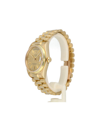 Rolex Day-Date 36 NEW ROLEX SERVICE - 1985 B+P | yellow gold champagne President