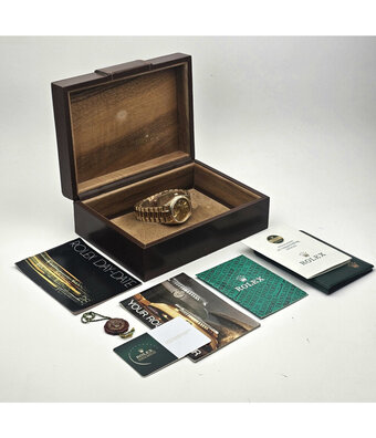 Rolex Day-Date 36 NEW ROLEX SERVICE - 1985 B+P | yellow gold champagne President