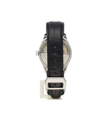 IWC Portugieser Automatic 7 days Power Reserve 42 steel silver 7-days black alligator strap +