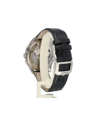 Jaeger-LeCoultre Polaris Chronograph WT 44 NEW JLC SERVICE - 2022 B+P | titanium black alligator leather