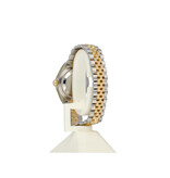 Rolex Lady-Datejust 28 NEW ROLEX SERVICE - 2020 B+P | steel / gold champagne diamonds