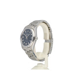 Rolex Air-king 34 NEW ROLEX SERVICE - 2005 box + papers  | steel blue Oyster