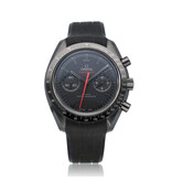 Omega Speedmaster Dark Side Of The Moon Speedmaster 44 2025 B+P | ceramic - black - rubber