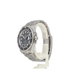 Rolex Submariner Date 40 NEW ROLEX SERVICE - 2017 box + papers | steel black ceramic