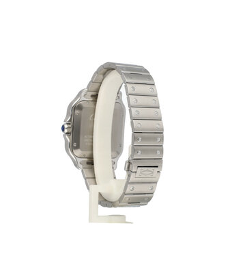 Cartier Santos de Cartier  Large OPEN DATE - B+P | steel silver XL | ref. 4072 |