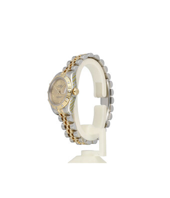 Rolex Lady-Datejust  NEW ROLEX SERVICE -  2006 + papers | steel - yellow gold factory diamond ro