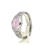 Rolex Oyster Perpetual 36 2023 box + papers | candy pink Mew steel domed Oyster