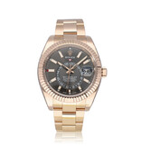 Rolex Sky-Dweller  42 2018 box + papers | rose gold everose grey - slate rhodium