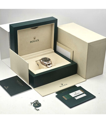 Rolex Sky-Dweller  42 2018 box + papers | rose gold everose grey - slate rhodium