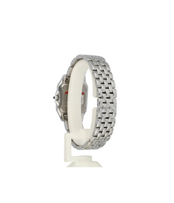 Cartier Panthère de Cartier  MM 2023 box + papers | steel diamond silver roman