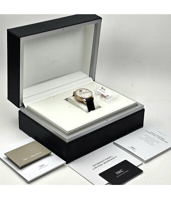 IWC Portugieser Perpetual Calendar 44 NEW IWC STRAP - 2022 B+P | Portuguese rose gold