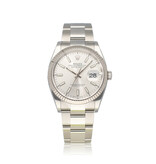 Rolex Datejust 36 2023 box + papers | steel - white gold silver Oyster