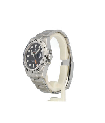 Rolex Explorer II  42 2018 box + papers | steel black - orange steel