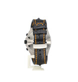Audemars Piguet Royal Oak Offshore   NEW AP SERVICE of € 7.320,- - extract | steel black orange