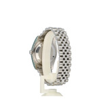 Rolex Datejust 36 NEW ROLEX SERVICE  - 2012 + papers | steel - white gold black roulette Jubilee