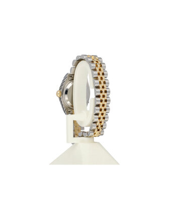 Rolex Lady-Datejust 26 NEW ROLEX SERVICE | F-serial 2004 steel - gold champagne diamond Jubilee