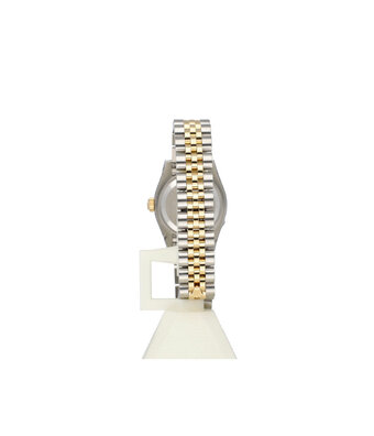 Rolex Lady-Datejust 26 NEW ROLEX SERVICE | F-serial 2004 steel - gold champagne diamond Jubilee