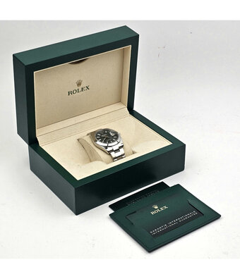 Rolex Datejust 41 2023 box + papers | steel mint green fluted domed blocks Oyster