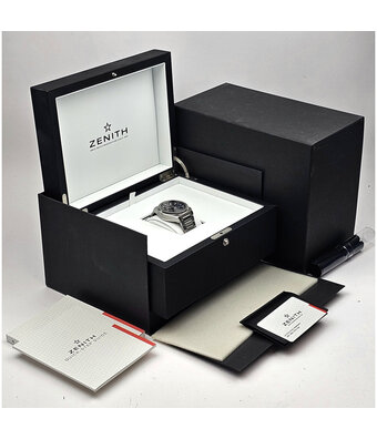 Zenith Defy  44 2022 box + papers | titanium skeleton