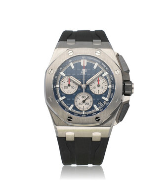Audemars Piguet Royal Oak Offshore  43 2021 box + papers | titanium blue