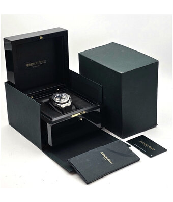 Audemars Piguet Royal Oak Offshore  43 2021 box + papers | titanium blue