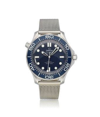 Omega Seamaster Diver 300M Co-Axial Master Chronometer James Bond 60th Anniversary 42 2025 B+P |