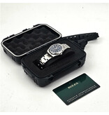 Rolex Oyster Perpetual 34 2022 + papers | steel blue index domed Oyster