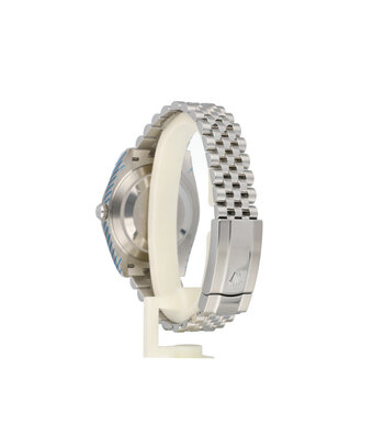 Rolex Datejust II 41 NEW ROELX SERVICE | steel - white gold rhodium - slate - grey fluted Jubile