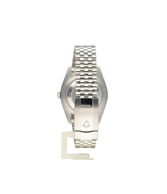 Rolex Datejust II 41 NEW ROELX SERVICE | steel - white gold rhodium - slate - grey fluted Jubile