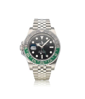Rolex GMT-Master II 40 2025 box + papers | steel left - lefty - Sprite green Jubilee