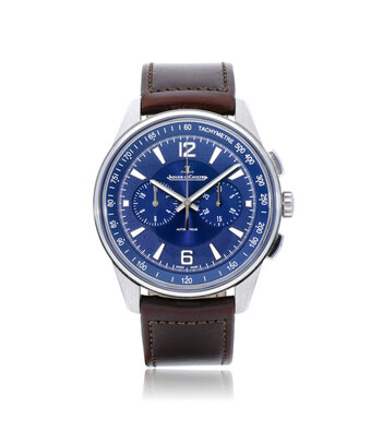 Jaeger-LeCoultre Polaris Chronograph 42 steel blue 2026 box + papers