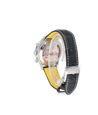 Breitling Navitimer B01 Chronograph 43 steel alligator strap ice blue 2026 box + papers