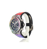 Hublot Big Bang Unico Titanium Chronograph Rainbow 42 skeleton 2025 box + papers