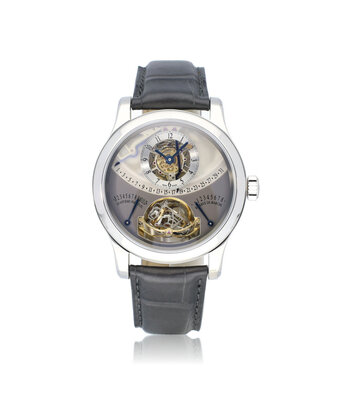 Jaeger-LeCoultre Master Grande Tradition Gyrotourbillon 1 42,5 perpetual calendar platinum ref. 149.6.07.S