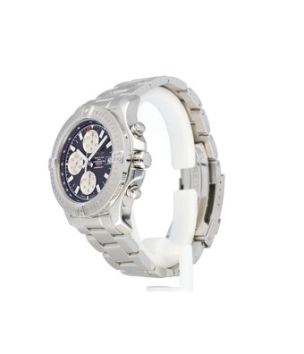 Breitling Colt Chronograph automatic  44 steel black 2019 box + papers