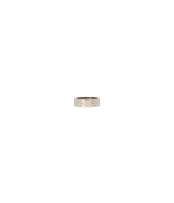 Cartier Love Ring  48 ring size 48 mm white gold 2007 box + papers