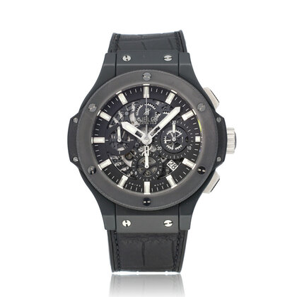 Big Bang Aero Bang Chronograph Black Magic  Ceramic skeleton