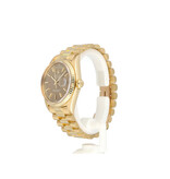 Rolex Day-Date 36 yellow gold pie-pan taupe / Havana President 28-serial - 1971 | ROLEX SERVICED